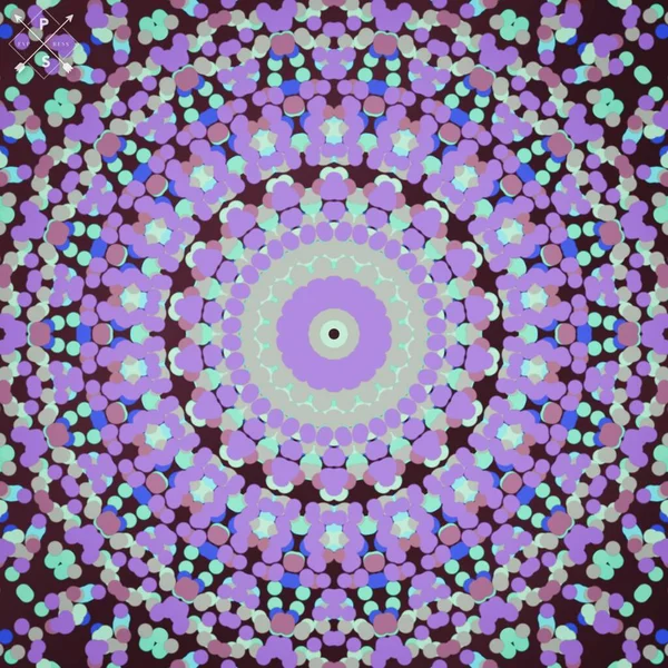 Projelerin çok amaçlı kullanımı için renkli soyut illüstrasyon tasarımı resimleri