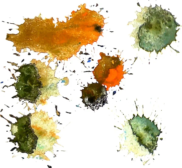 kahverengi ve yeşil damla