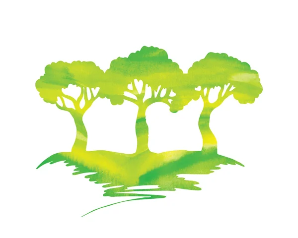 suluboya ağaçları