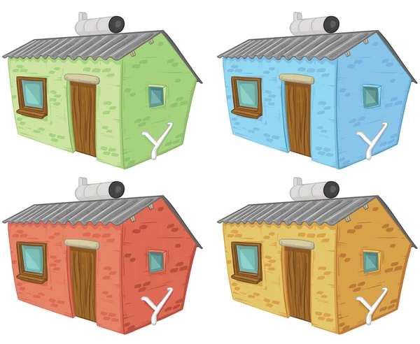 Vivienda RDP de Sudáfrica — Vector de stock