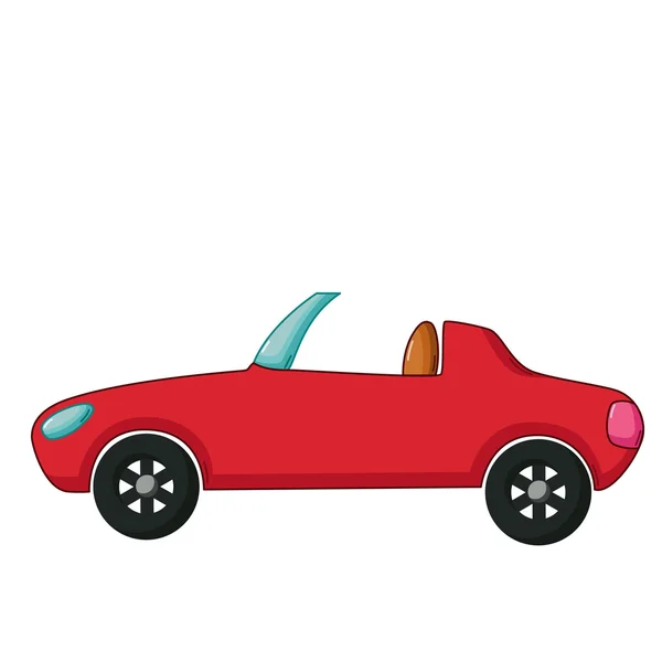 Cabriolet simgesi, karikatür tarzı