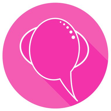 konuşma balonları yuvarlak