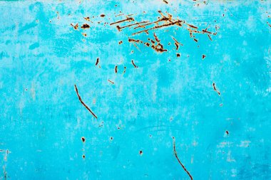 eski mavi metal arka plan