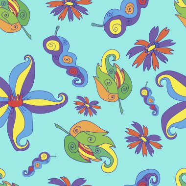 Kusursuz çiçek deseni