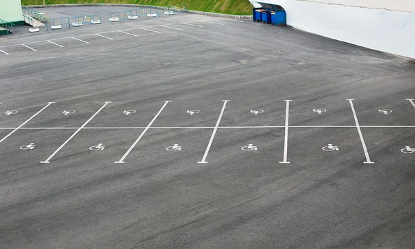 Parking for disabled — Stock Photo, Image