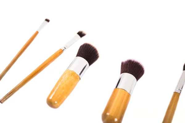 Make-up Pinsel mit Holzgriff — Stockfoto