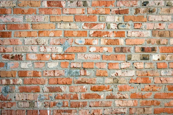 Fundo da textura padrão de parede de tijolo vermelho — Fotografia de Stock