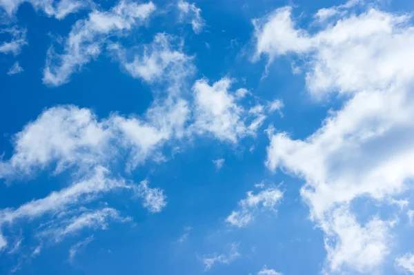 Blue sky with clouds — Stock Photo, Image