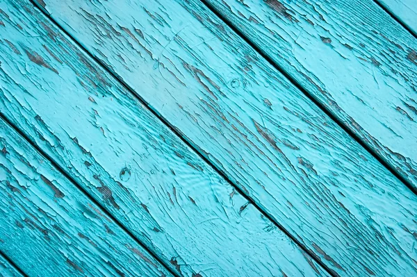 Antiguo fondo pintado de madera en color turquesa . —  Fotos de Stock