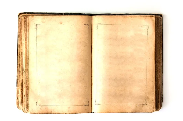 eski açık kitap