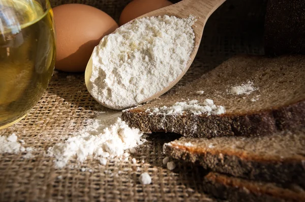 Huisgemaakt brood — Stockfoto