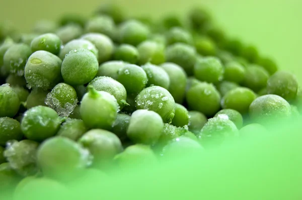 Guisantes verdes congelados — Foto de Stock