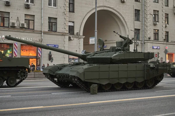 Federacja Rosyjska, Moskwa, 2021.04.29. Próba parady Dnia Zwycięstwa. — Zdjęcie stockowe