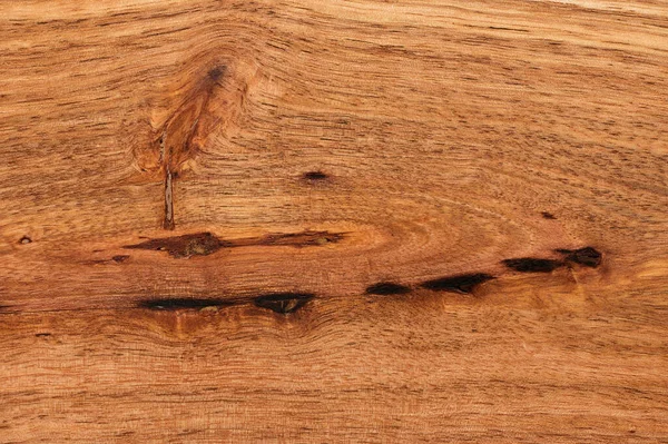Abstraktní pozadí hnědého dřevěného povrchu. Detailní pohled shora pro umělecká díla. — Stock fotografie