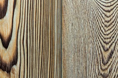 Düğümlü klasik ahşap doku. Üst görünümü kapat.