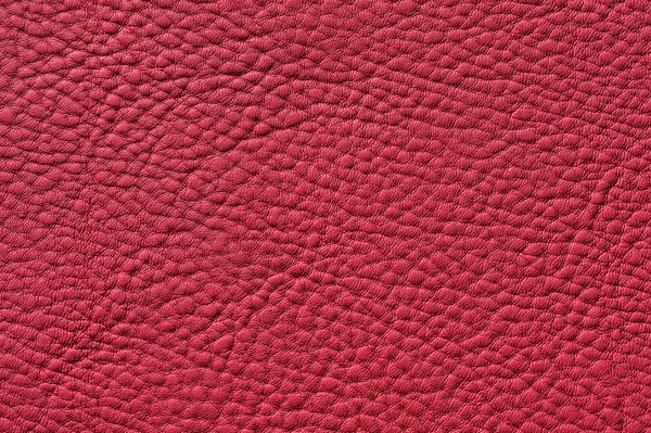 Närbild av sömlösa röd läder texture — Stockfoto