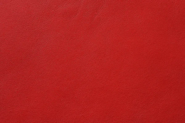 Крупный план гладкой красной кожаной текстуры — стоковое фото