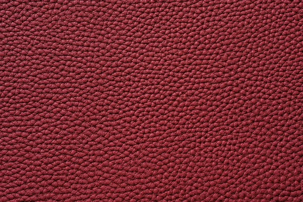 Närbild av sömlösa röd läder texture — Stockfoto