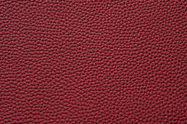 Крупный план гладкой красной кожаной текстуры
