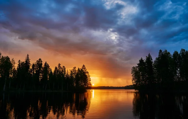 Prachtig Fins landschap — Stockfoto