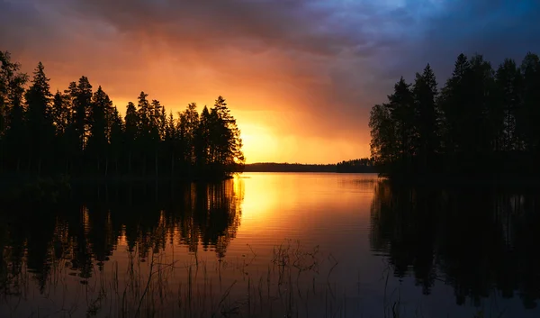 Schöne finnische Landschaft — Stockfoto