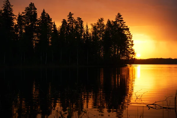 Prachtig Fins landschap — Stockfoto