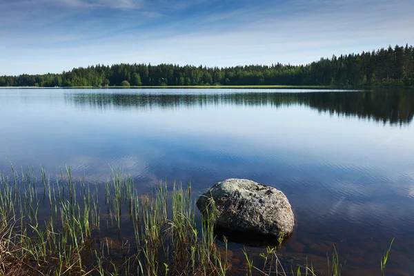 Finnish lake — Stock Photo, Image