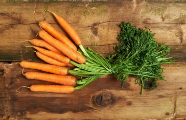 Grup lezzetli havuç