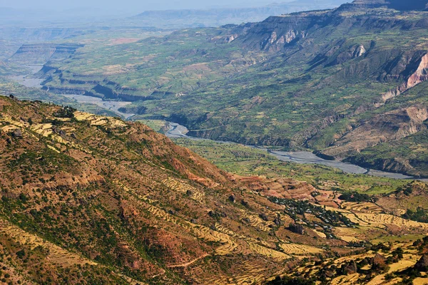 Rift valle paisaje — Foto de Stock