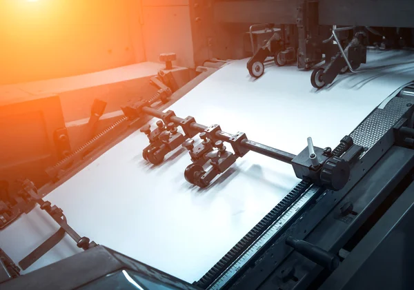 Process in a modern printing house — Stock Photo, Image