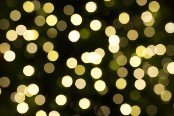 Fondo bokeh abstracto de la luz de Navidad —  Fotos de Stock