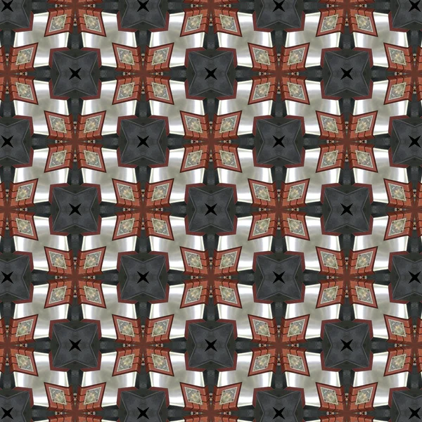 Design de padrão de tecido ou padrão de papel de parede interior — Fotografia de Stock