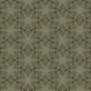 Çiçek ya da yıldız şekli desen tasarım