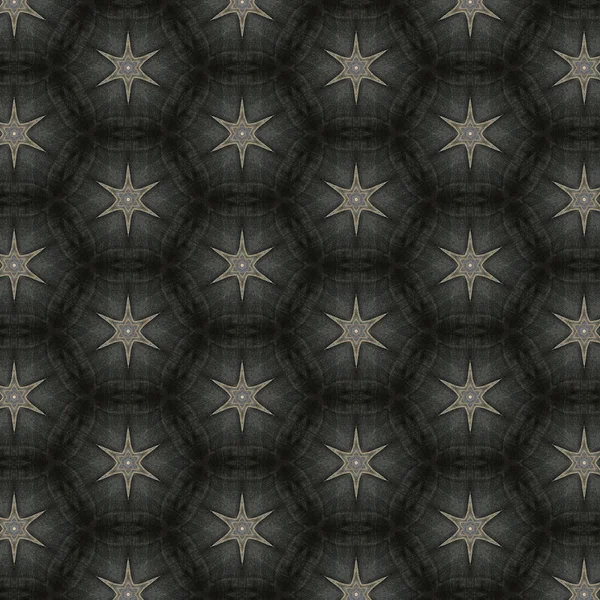 Muster in Blüten- oder Sternenform — Stockfoto