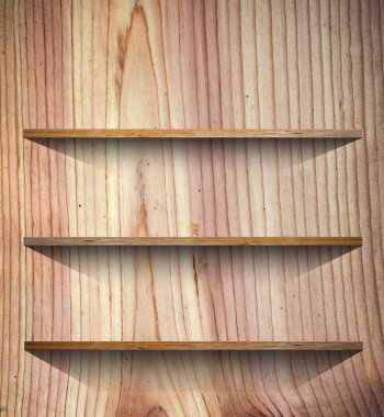 ahşap kitap raf arka plan