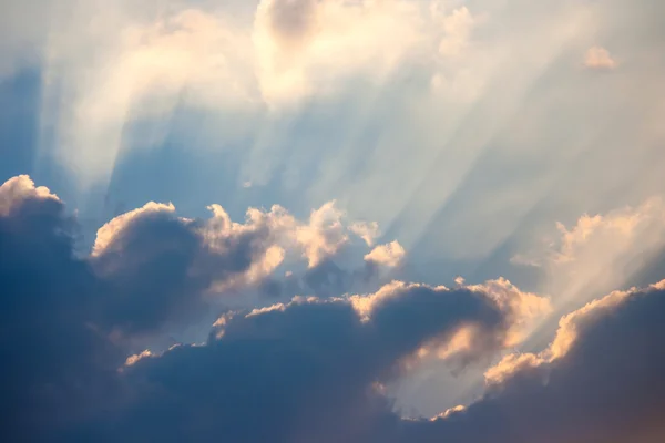 Sky with sunray — Stock Photo, Image