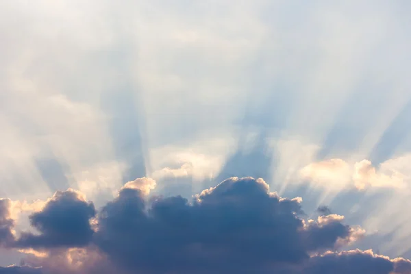 Sky with sunray — Stock Photo, Image