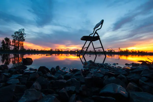 Alone chair — Stock Photo, Image