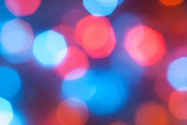 Abstrakte Bokeh Hintergrund der Weihnachtsbeleuchtung — Stockfoto