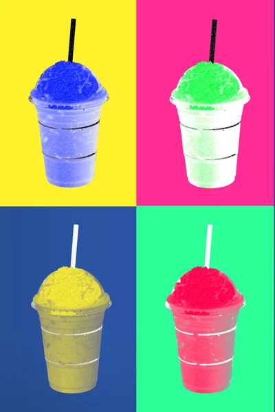 Kahve kupaları pop sanat