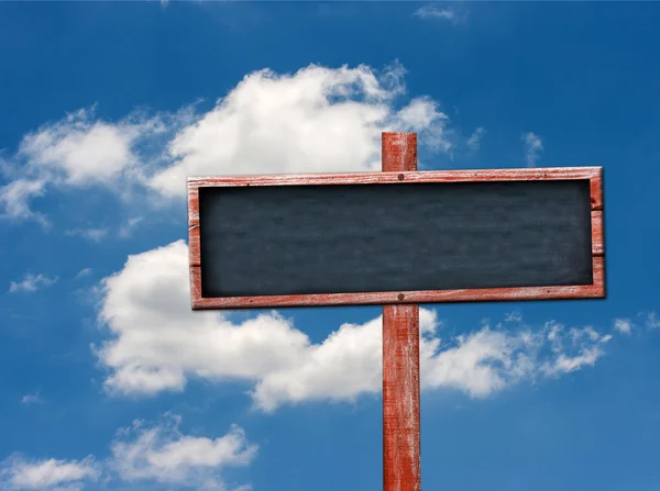 Wooden sign — Stock Photo, Image