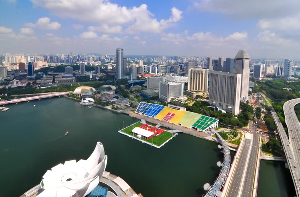 Building business city in Singapore — Stock Photo, Image