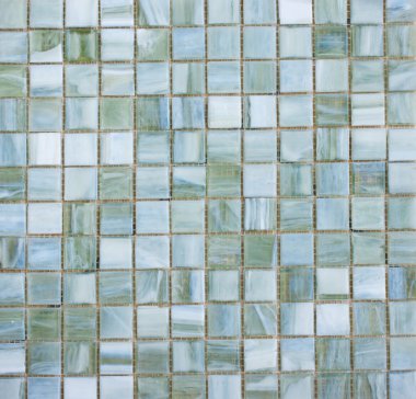 Yeşil Mozaik çini soyut doku ve arka plan 