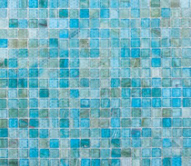 Mavi mozaik karolar soyut doku ve arka plan 