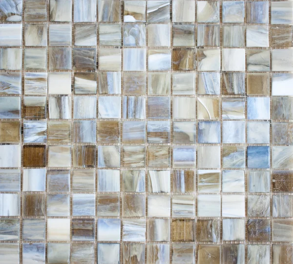 Brown Mosaic Tiles abstract texture and background — Stock Photo, Image