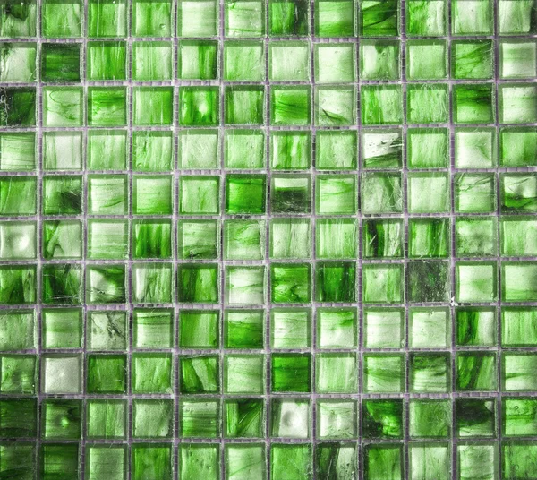 Зеленая мозаика Абстрактная текстура и фон — стоковое фото