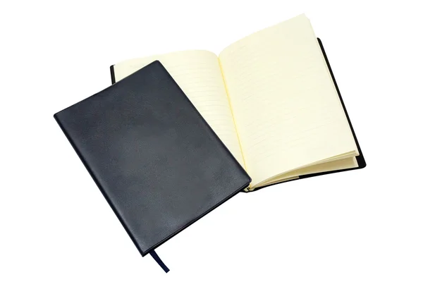 Leather notebook — Stock Photo, Image