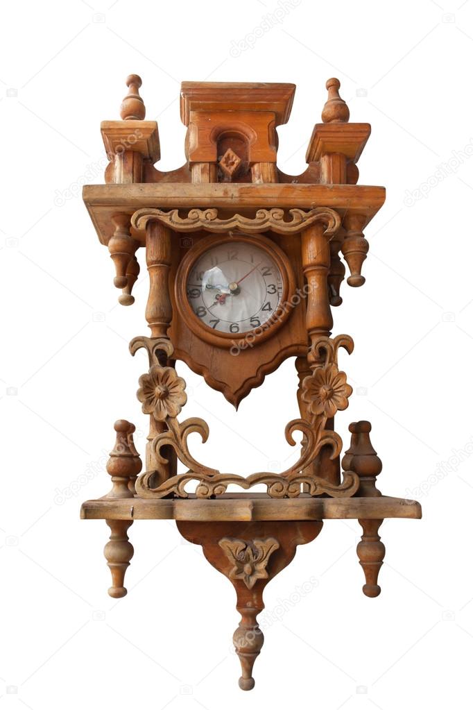 Vintage wood clock 