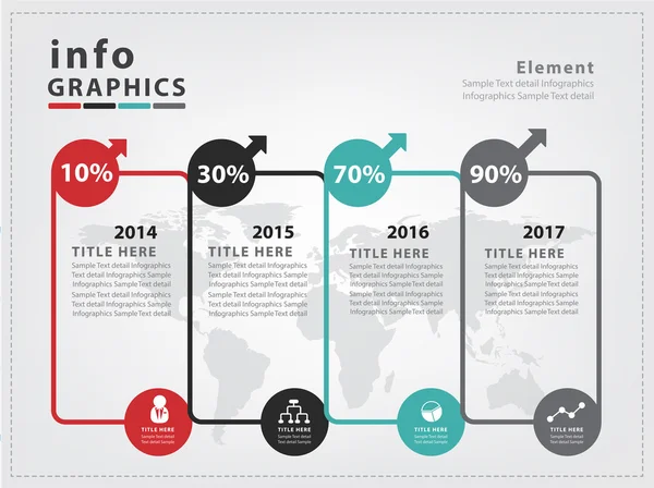 Infographics — Stock Vector