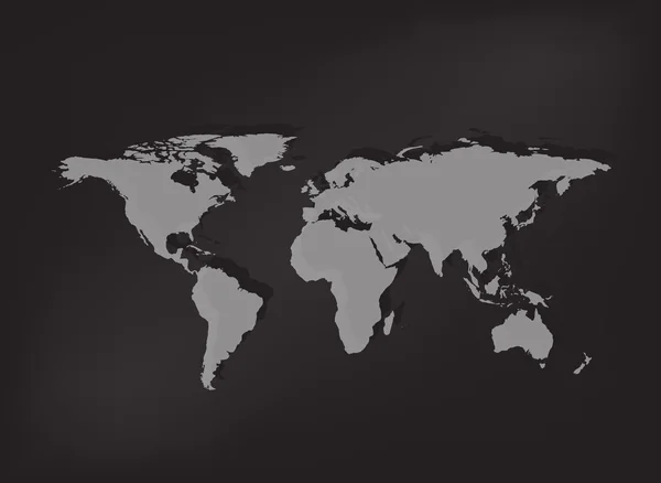 背景を抽象的なベクトル世界地図 — ストックベクタ
